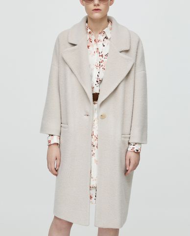  MAX&Co. - Áo blazer nữ dáng dài Plush Jersey 