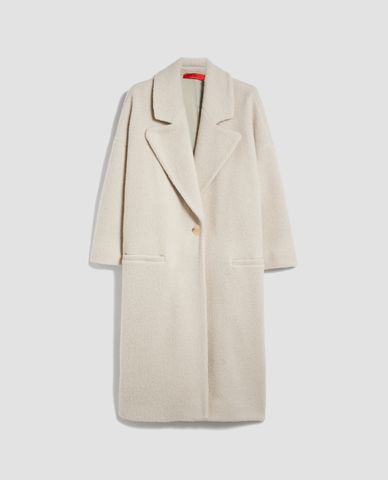  MAX&Co. - Áo blazer nữ dáng dài Plush Jersey 