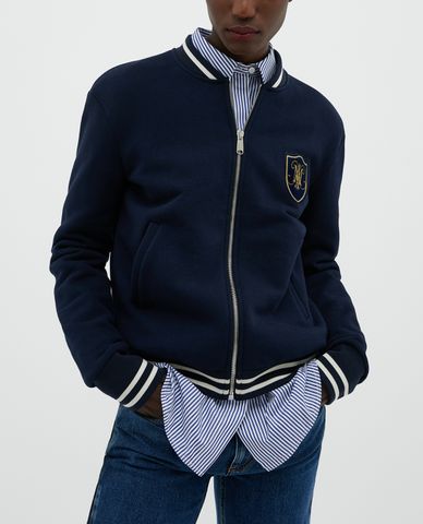  MAX&Co. - Áo khoác nữ bomber phối zip Emblem 