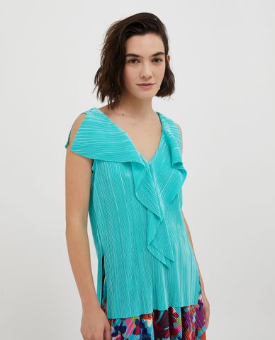  MAX&Co. - Áo kiểu nữ sát nách nhún li Sofia 