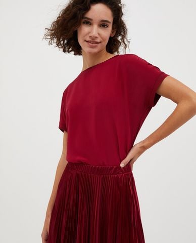  MAX&Co. - Áo thun nữ cổ tròn tay ngắn Eiffel 