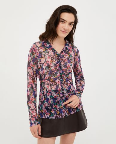  MAX&Co. - Áo sơ mi nữ cổ bẻ tay dài Theodora 