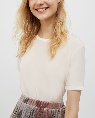  MAX&Co. - Áo thun nữ cổ tròn tay ngắn Database 