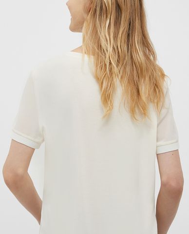  MAX&Co. - Áo thun nữ cổ tròn tay ngắn Database 