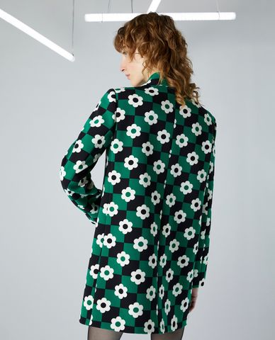  MAX&Co. - Áo khoác sơ mi cổ bẻ tay dài phối hoạ tiết Scilla 