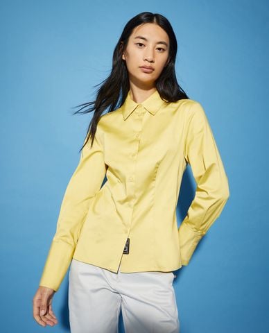  MAX&Co. - Áo sơ mi nữ cổ bẻ tay dài Midtown 