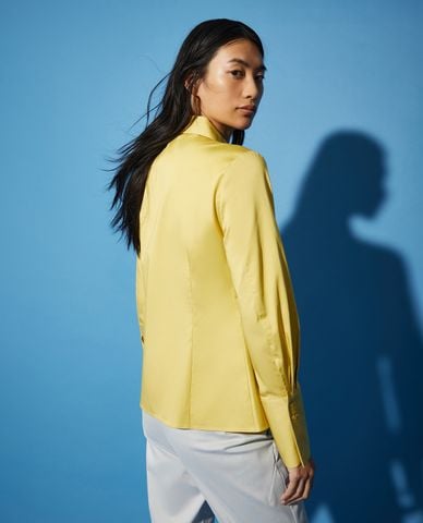  MAX&Co. - Áo sơ mi nữ cổ bẻ tay dài Midtown 