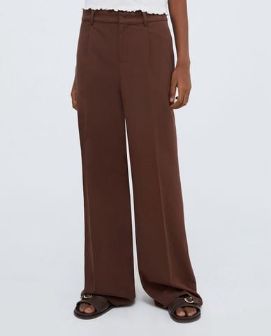  MAX&Co. - Quần ống rộng xếp li Christy 