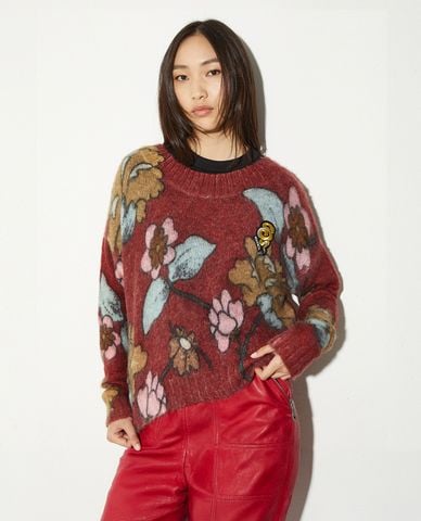  MAX&Co. - Áo dệt kim nữ cổ tròn tay dài Ortles 