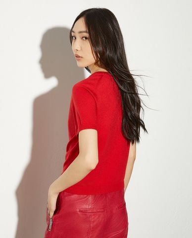  MAX&Co. - Áo thun nữ cổ tròn tay ngắn Rogito 