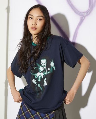  MAX&Co. - Áo thun nữ cổ tròn tay ngắn Graffity 