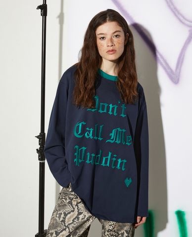  MAX&Co. - Áo thun nữ tay dài cổ tròn Puddin 