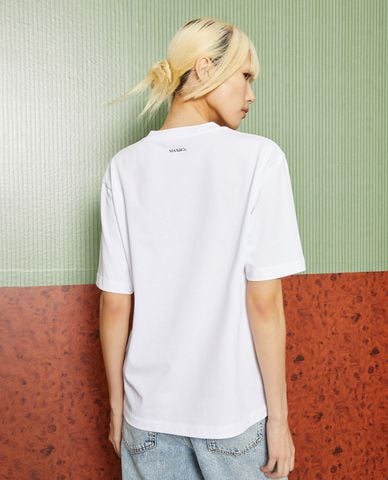  MAX&Co. - Áo thun nữ cổ tròn tay ngắn Sanmauro 