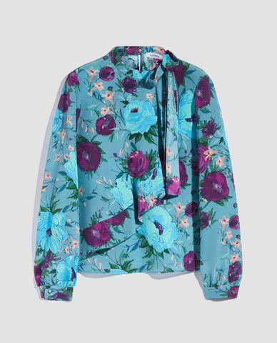  MAX&Co. - Áo kiểu nữ tay dài phối nơ ở cổ nữ tính 