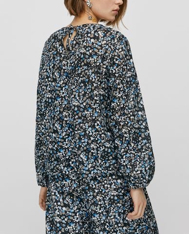  MAX&Co. - Áo kiểu nữ phom suông tay dài Cotton Voile 