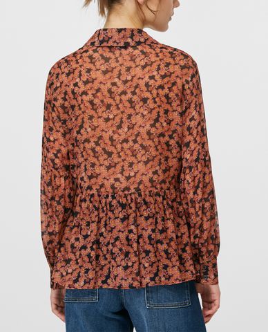  MAX&Co. - Áo sơ mi nữ tay dài Floral Georgette 