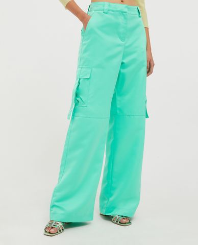  MAX&Co. - Quần nữ ống rộng túi hộp Trattore 