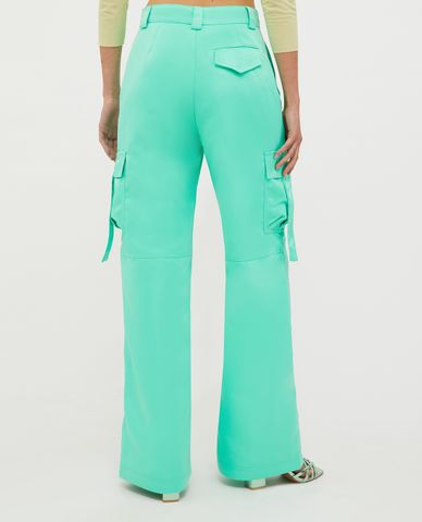  MAX&Co. - Quần nữ ống rộng túi hộp Trattore 