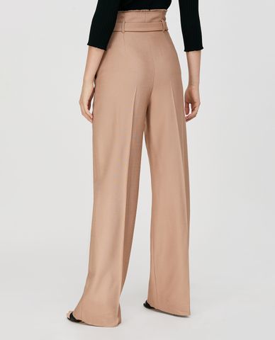  MAX&Co. - Quần kiểu nữ ống rộng Twill Wide Leg 