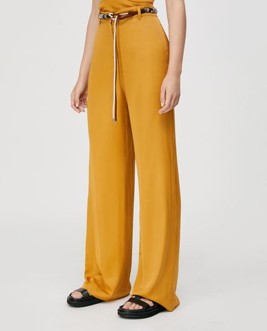  MAX&Co. - Quần nữ ống rộng Straight Fit Satin 