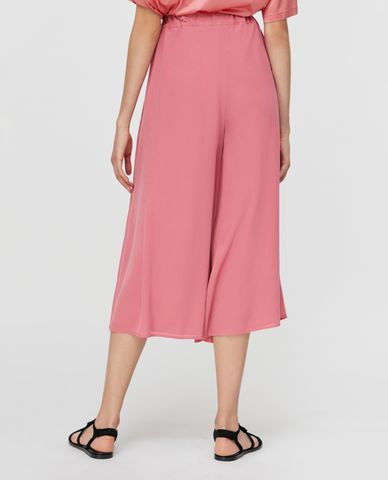  MAX&Co. - Quần culottes nữ lưng thun Pure Silk 
