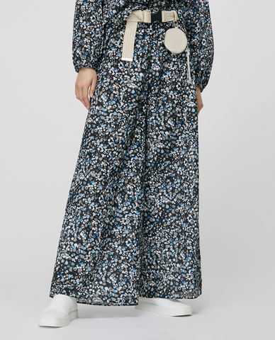  MAX&Co. - Quần nữ ống rộng Cotton Voile 