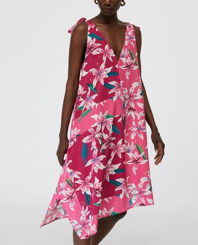  MAX&Co. - Đầm midi sát nách cổ V họa tiết hoa nữ tính 