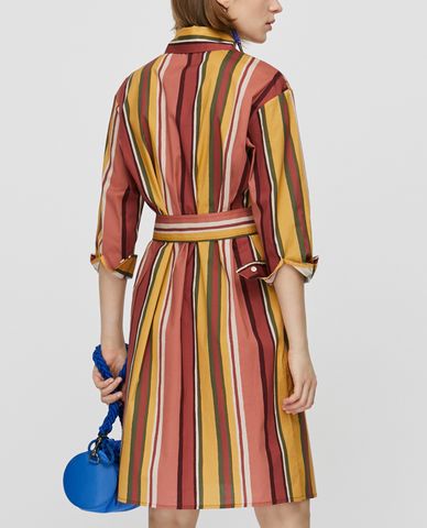  MAX&Co. - Đầm midi sơ mi tay dài Cotton Poplin 