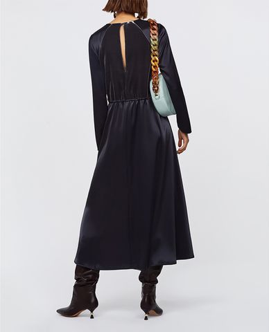  MAX&Co. - Đầm midi tay dài nhấn eo Perlato 