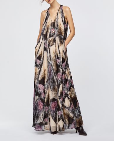  MAX&Co. - Đầm maxi sát nách cổ V Pervinca 