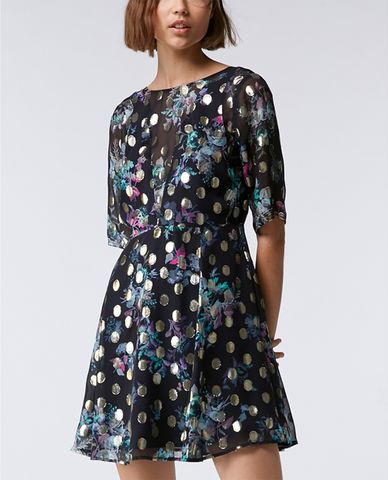  MAX&Co. - Đầm mini xòe chấm bi Panacea 