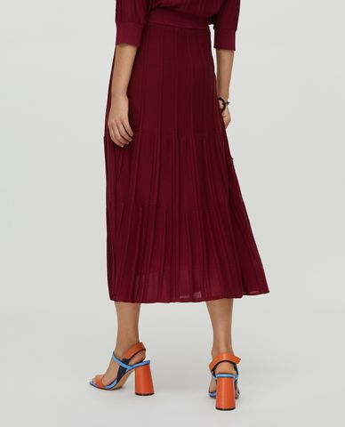  MAX&Co. - Chân váy midi dệt kim 3D Ribbing 