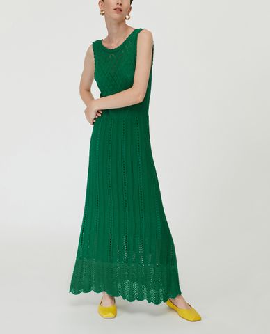  MAX&Co.- Đầm midi sát nách cổ tròn thời trang 