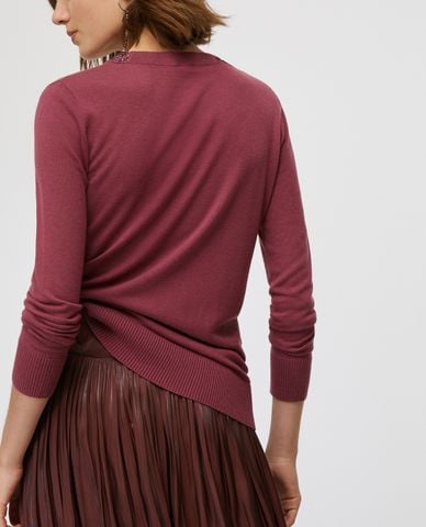  MAX&Co. - Áo len nữ phom ôm Sequin Trim 