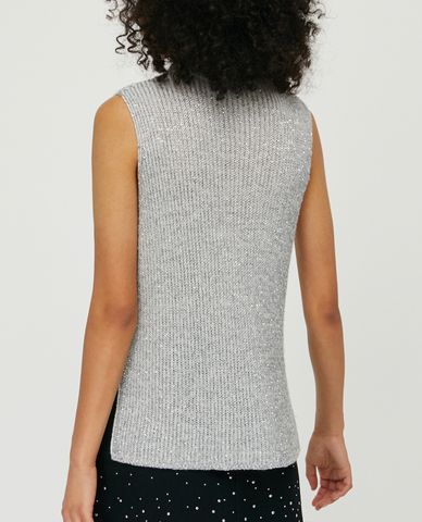  MAX&Co. - Áo kiểu nữ sát nách cổ tròn Prato 