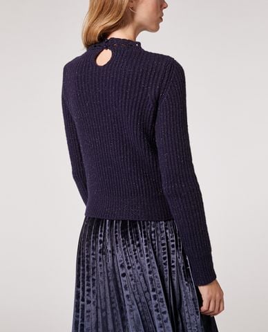  MAX&Co. - Áo len nữ tay dài cổ tròn Portico 