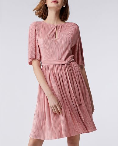  MAX&Co. - Đầm mini ngắn tay thắt eo Plata 