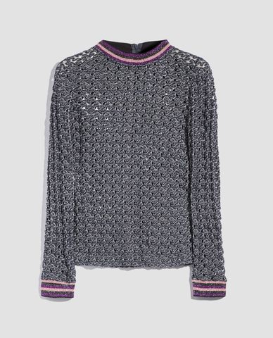  MAX&Co. - Áo kiểu nữ cổ tròn tay dài Principe 