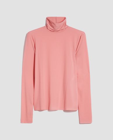  MAX&Co. - Áo thun nữ tay dài cổ lọ họa tiết Stretch Jersey 