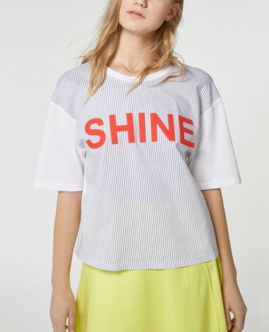  MAX&Co. - Áo thun nữ cổ tròn ngắn tay Idroforo 