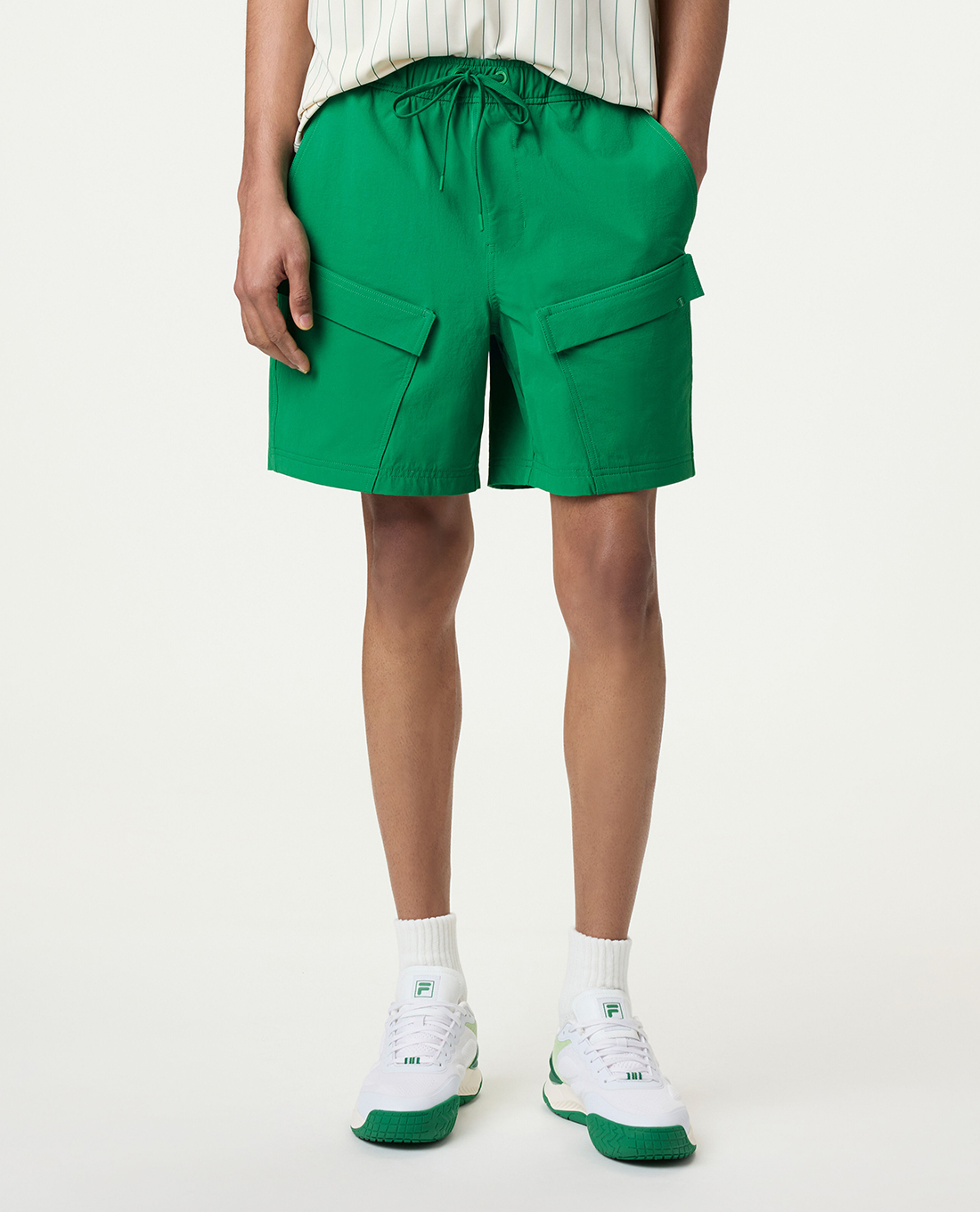 FILA - Quần short nam ống rộng Break Point Woven