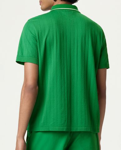  FILA - Áo polo nam phối khoá zip Challenger 