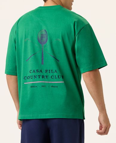  FILA - Áo thun unisex Country Club Racquet 