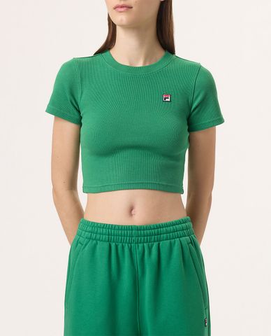  FILA - Áo croptop nữ Hailey Bieber 