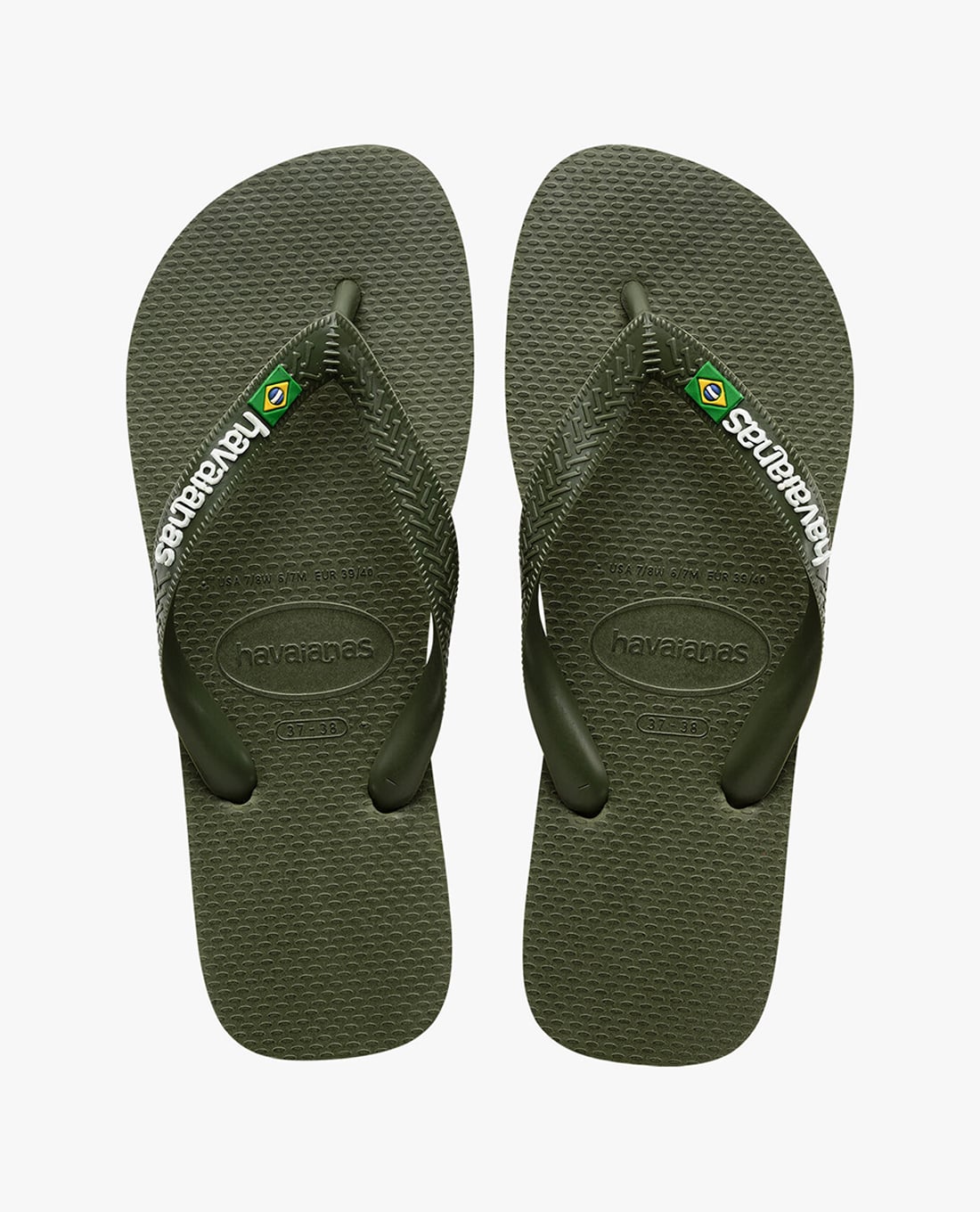 HAVAIANAS - Dép kẹp unisex Brasil Logo