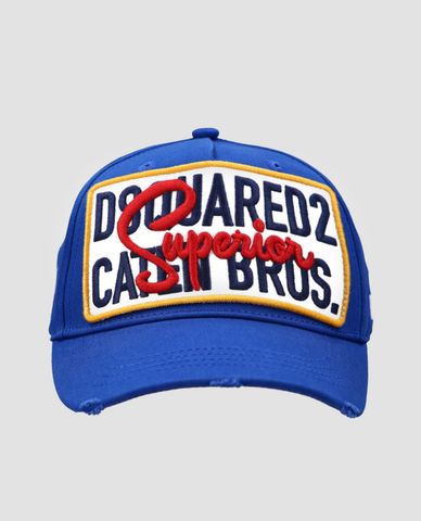 DSQUARED2 - Nón vải bóng chày Superior 