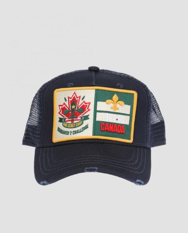  DSQUARED2 - Nón nam phối lưới Canada 
