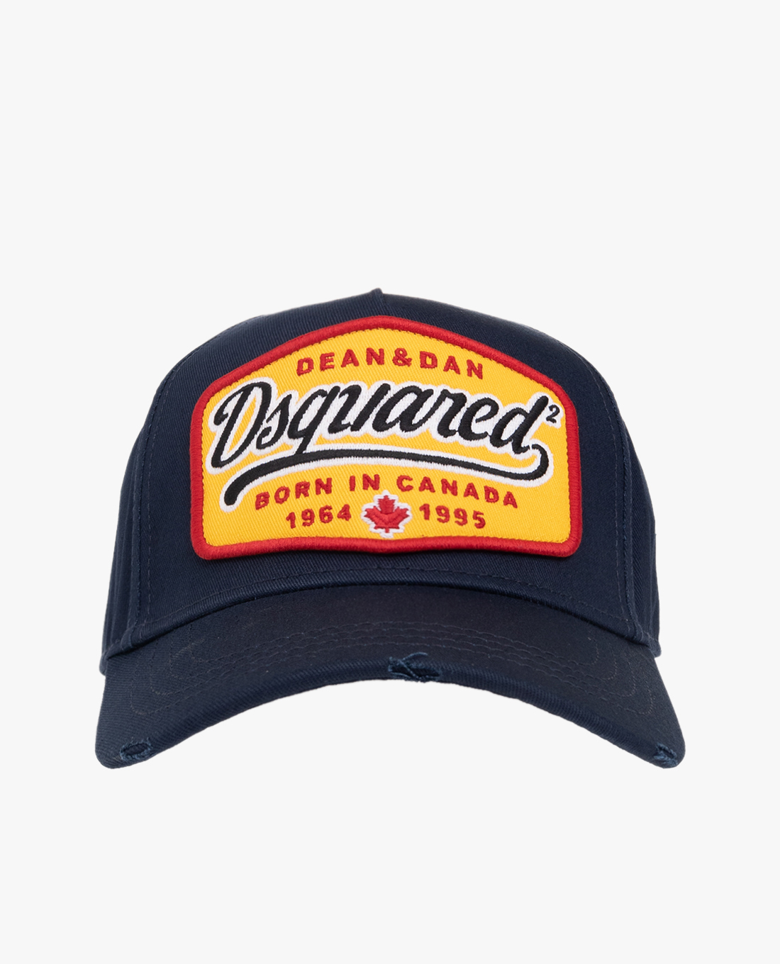 DSQUARED2 - Nón bóng chày nam rách vải phối logo thời trang