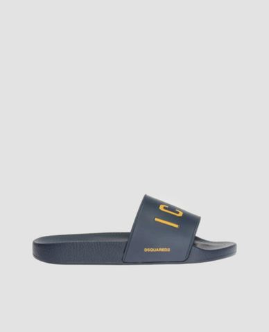  DSQUARED2 - Dép nữ quai ngang Slides 