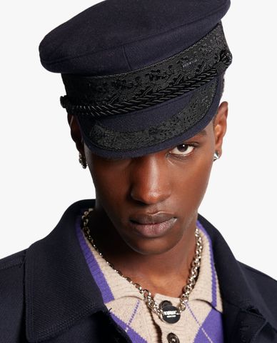  DSQUARED2 - Nón beret nam Hat-Titude 